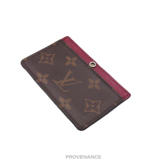 🔴 Louis Vuitton Card Holder Wallet - Monogram Fuchsia - Picture 5 of 7